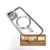    Apple iPhone 15 Plus - Chrome Edge Magnet RING Silicone Case